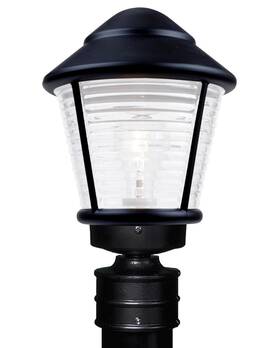 310057-post-fr Besa Lighting 3100 Series Post Light Or Accessories Black