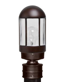315198-post Besa Lighting 3151 Series Post Light Or Accessories Bronze