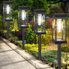 Sz-22002 Beslowe Upgraded Solar Pathway Lights Outdoor 8pack Large Led Light Wate
