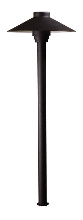 Led-bpl309 Best Pro Lighting 12v Aluminum Path Light 18 Inch Tall 6 Shade With 3w 2700k Warm White Replace