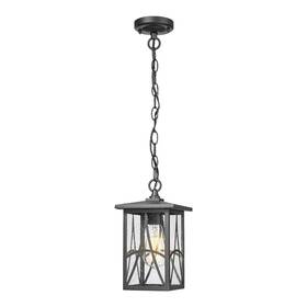 Dcc02h-bs Bestshared Outdoor Hanging Lantern Waterproof Light Fixture Farmhouse Pendant