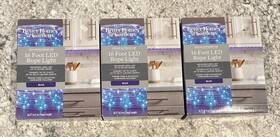 Better Homes & Gardens 714176027395 Lot Of 3 And 16ft Blue Led Rope Lights Indoor/outdoor