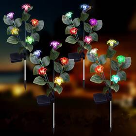 Bio-md 682559927801 Solar Garden Lights Outdoor Christmas Decor 4 Pack Water