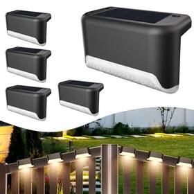 Bkbb Ppbb 008678230699 4pcs Solar Step Lights Waterproof Led - Scratch And Dent