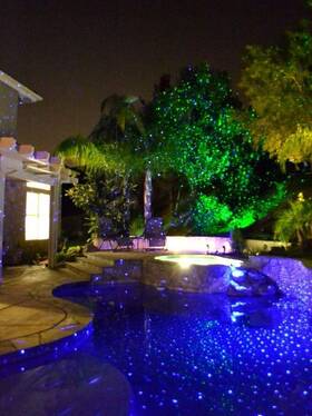Blisslights 851222003207 Spright Smart Laser Projector Blue Qvc Lights New