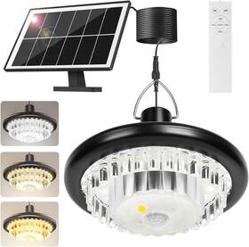 Zh-102 Blueyu Solar Shed Light Indoor Outdoor Upgrade 248 Led Motion Sensor Pendant 270