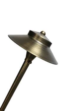 Boom Value 784196326815 Outdoor Path Lights 12v Led Waterproof Bronze Top Hat Style Low Voltage La