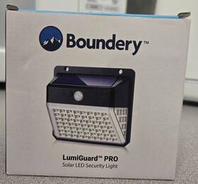 Boundery 792436770212 Lumiguard Pro Solar Led Security Light New In Box