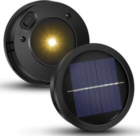 Branded 705353462726 Helesin Replacement Solar Light Parts 2 Pack Lights Top Waterproof