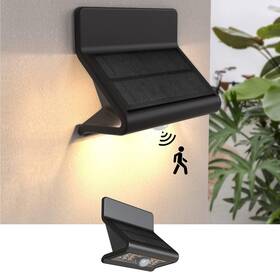 Ip44 Branded01 313029353324 Motion Sensor Outdoor Lights With Optical Lens - 3 Modes Waterproof Solar