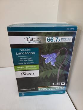 343-4179 Bright Patriot Lighting Low Voltage Path Landscape Flower Light - White Led