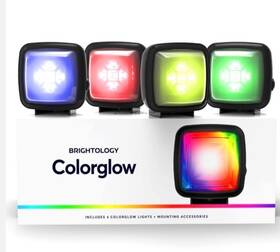 21061zm  Brightology 8-pack 600mah Outdoor Solar Lights Waterproof Led Color Glow For Fences House