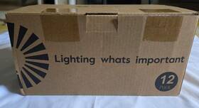 12pc-in-ground-warmwhite Brightown Outdoor Solar Lights 12 Pack Waterproof Warm White