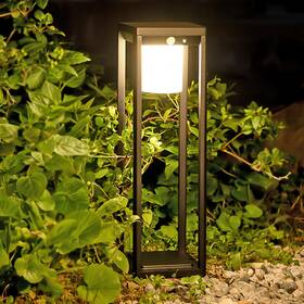 Sg601057g2 Brimmel Solar Pathway Lights Outdoor Aluminum Waterproof Floor Lamp 3 Lighting Modes Wit
