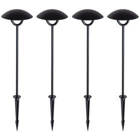 Ca2299-4l C Cattleya Low Voltage Matte Black Hardwired Weather Resistant Integrated Led