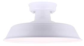 Iol519wh Canarm 062345466507 Outdoor Pendant White Finish 7.75 X 16.375