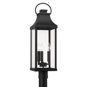 946432 Capital Lighting Bradford 3 Light 27 Inch Tall Outdoor Single
