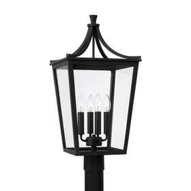 947943ir Capital Lighting 947943bk 4 Light 25 Inch Tall Post - Black