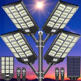 4600w Cedio 734227392319 Solar Street Lights Outdoor Parking Lot Commercial 300000