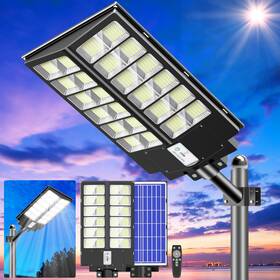 Bc2420 Cedio Solar Street Light High Lumens Lights Ip67 Waterproof Flood Lig