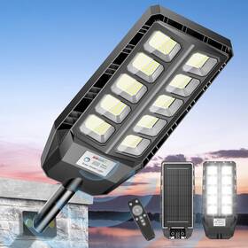 La060w Cedio Solar Lights Outdoor Ip66 Waterproof Street 6500k