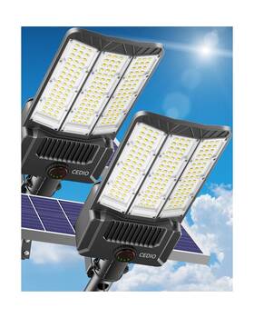 Szld-001 Cedio Solar Street Lights Outdoor Parking Lot 8000w Led St