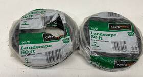 241-1402b Cerrowire 2pk 50 Ft. 14/2 Black Stranded Low-voltage Landscape Lighting Wire