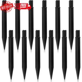 Changsheng 445027749700 12 Pcs Plastic Ground Spikes Stakes 8.27 Inch X 0.827 Solar Torch Lights