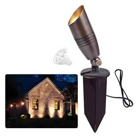Cheopha 769135207035 Low Voltage Landscape Light Outdoor Spotlight 12v Brass Solid Led Kit