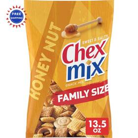 Chex Mix 016000207288 Honey Nut Sweet And Salty Snack 13.5 Oz Snacks Family Size