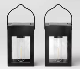 Chowsing Pet Store 828438526196 Clip Window Lantern Vintage Deck Solar Led Outdoor Path Lights Matte