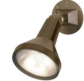 Ciata 817354029010 15 Inch Outdoor Security Flood Light 1 Head With Heavy Duty Cast Aluminum Body