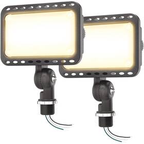 Ctfl016 Cinoton 20w Led Flood Lights Outdoor Ip65 Waterproof 2800lm 3000k 2 Pack