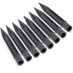 Tuohai0022902-003074 Cionyce 8pcs Outdoor Solar Stake Plastic Light Stakes Replacement Torch