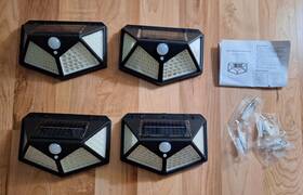 Sl469ab Claoner Outdoor Solar Lights 3 Modes Wireless Ip65 Waterproof Heatproof Motion Se