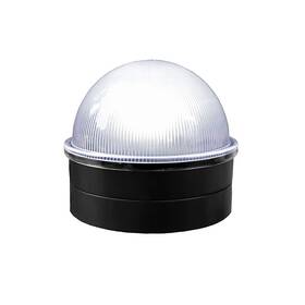 Ch2233b Classy Caps Summit Chain Link Solar Post Cap Black-led White Light