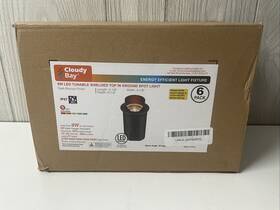 12-24v Cloudybay 711181877090 6x Cloudy Bay 9w Well Lights Landscape Led In Ground Outdoor Shielded Top