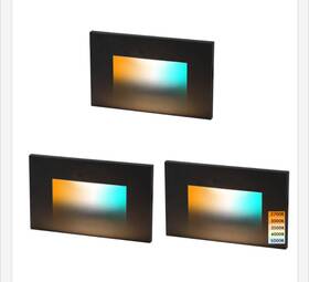 5cct Cloudybay Lighting 445010267273 Cloudy Bay 120v Dimmable Led Indoor Outdoor Step Light 2700k/3000k/3500k