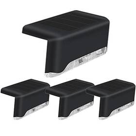 Codian 721703341107 4 Pack Solar Deck Lights Led For Outdoor Waterproof
