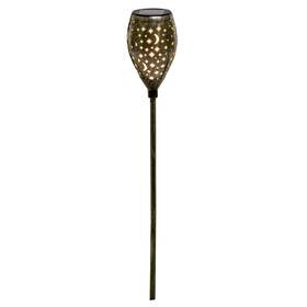 Sw-2016 Collections Etc Solar Powered Flickering Moon And Stars Shadow Stake