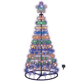 Sw-7018 Collections Etc Christmas Tree With Solar Powered Lights Decoration