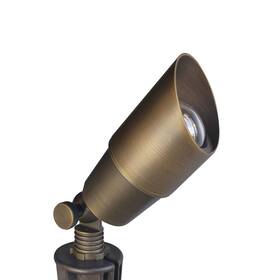 Coloer 850044785018 Die-cast Brass Low Voltage Spotlight Outdoor Spot Lights For Yard 12v Ac/dc