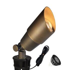 Coa101b-104b Coloer Diecast Brass Low Voltage Spotlight 1pack With 5w Aluminum Housing Mr1