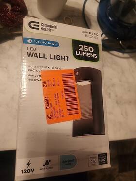 S8phmwm Commercial Electric S8phmwm/850/dd/bz/hd Led Dusk To Dawn Photocell Sensor Security Down Light