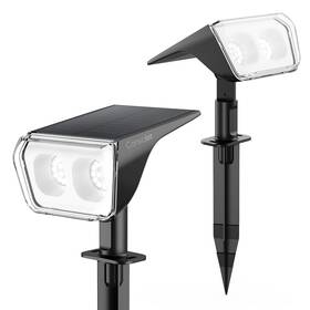 Cl1800154 Consciot Solar Spot Lights Outdoor Waterproof 24 Led Dusk-to-dawn Light