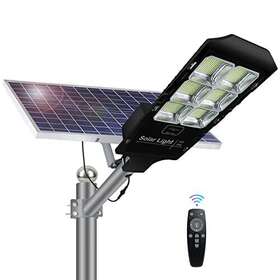 600w Coorheix 770981504087 Solar Street Flood Light Pole Outdoor Security Led