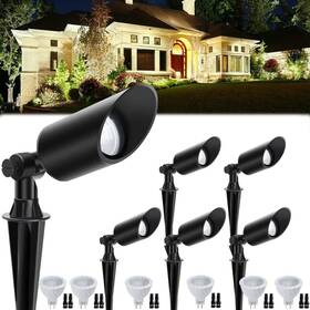 Covo-06 Covoart Landscape Lighting With Mr16 Led Bulb 12v 6w Low Voltage Lights Waterp
