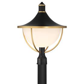 Atl-719-mk-tg Crystorama Lighting Group Atl-719 Atlas 21 Inch Tall Post Light - Gold