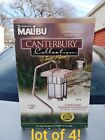 Cs17k Malibu Lot Of New Canterbury Collection Solid Metal Hanging Walklight