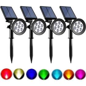 B07wgm44rg Cubilan Decorative Garden Stakes 4 Inch Hx10 Wx15 D Solar Spot Lights Outdoor Black